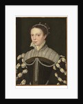 Elisabeth of Valois, Queen of Spain by Francois Clouet