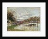 Flooding on the Road to Saint Germain, 1876 by Alfred Sisley