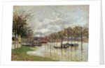 Flooding on the Road to Saint Germain, 1876 by Alfred Sisley