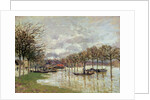 Flooding on the Road to Saint Germain, 1876 by Alfred Sisley