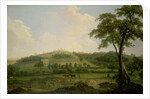 View of Oakage Hall, Colwich by Nicholas Thomas Dall