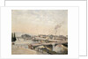 Boieldieu and Corneille bridges, 1898 by Camille Pissarro
