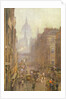 Fleet Street, 1892 by Rose Maynard Barton