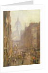 Fleet Street, 1892 by Rose Maynard Barton
