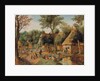 Mealtime in the country by Pieter the Younger Brueghel