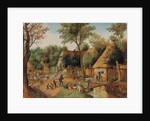 Mealtime in the country by Pieter the Younger Brueghel