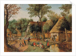 Mealtime in the country by Pieter the Younger Brueghel