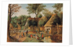 Mealtime in the country by Pieter the Younger Brueghel