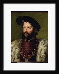 Portrait of a man, presumably Ercole II d'Este by Nicolo dell' Abate