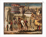 Scene of an ancient triumph by Giovanni di Ser Giovanni Scheggia