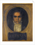 Portrait of Ludwig van Beethoven by Franz von Stuck