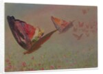 Butterflies with Riders by Albert Bierstadt