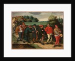 The Procession of the Groom by Maerten van Cleve