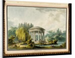 Vue du Temple, from Recueil des plans du Petit Trianon by Richard Mique, 1781 by Claude Louis Chatelet