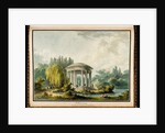 Vue du Temple, from Recueil des plans du Petit Trianon by Richard Mique, 1781 by Claude Louis Chatelet