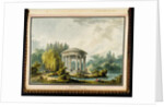 Vue du Temple, from Recueil des plans du Petit Trianon by Richard Mique, 1781 by Claude Louis Chatelet