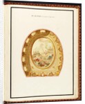 Plafond de la salle de spectacle, from Recueil des plans du Petit Trianon by Richard Mique, 1781 by Richard Mique
