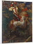 St. George slaying the dragon, 1908 by John Byam Liston Shaw