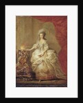 Portrait of a lady, dressed as a vestal virgin, said to be Marie-Antoinette by Jacques-Fabien Gautier d'Agoty