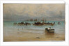 Loading Fish at Low Tide, St. Ives by William Banks Fortescue