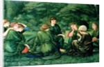 Green Summer, 1868 by Edward Coley Burne-Jones