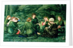 Green Summer, 1868 by Edward Coley Burne-Jones