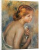 Head of a Bather in profile by Pierre Auguste Renoir