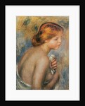 Head of a Bather in profile by Pierre Auguste Renoir