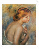 Head of a Bather in profile by Pierre Auguste Renoir