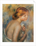 Head of a Bather in profile by Pierre Auguste Renoir