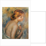 Head of a Bather in profile by Pierre Auguste Renoir