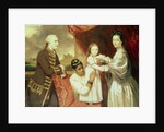 Tysoe Saul Hancock, his wife Philadelphia, their daughter Elizabeth and their Indian maid Clarinda, c.1763–5 by Joshua Reynolds