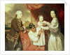 Tysoe Saul Hancock, his wife Philadelphia, their daughter Elizabeth and their Indian maid Clarinda, c.1763–5 by Joshua Reynolds
