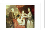 Tysoe Saul Hancock, his wife Philadelphia, their daughter Elizabeth and their Indian maid Clarinda, c.1763–5 by Joshua Reynolds
