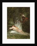 Le sommeil de la nymphe by Constant-Emile Troyon