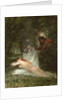 Le sommeil de la nymphe by Constant-Emile Troyon