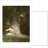 Le sommeil de la nymphe by Constant-Emile Troyon