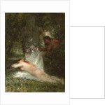 Le sommeil de la nymphe by Constant-Emile Troyon