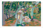 Le goûter sous les châtaigniers, 1914 by Maurice Denis
