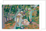 Le goûter sous les châtaigniers, 1914 by Maurice Denis