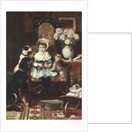 Doddy and her pets, 1883 by Charles Trevor Garland