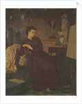 A Lady Artist, 1869 by Ernest Gustave Girardot