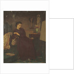 A Lady Artist, 1869 by Ernest Gustave Girardot