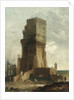 A Capriccio of the Tower of Benevento by Hubert Robert