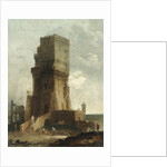 A Capriccio of the Tower of Benevento by Hubert Robert