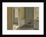 Bedroom, Strandgade 30, 1906 by Vilhelm Hammershoi