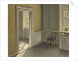 Bedroom, Strandgade 30, 1906 by Vilhelm Hammershoi
