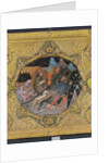 Detail from The Story of Diana and Actaeon, with Saint Jerome: a cassone panel by Francesco di Michele