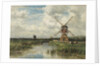 View near Leiden by Willem Roelofs
