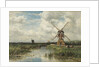 View near Leiden by Willem Roelofs